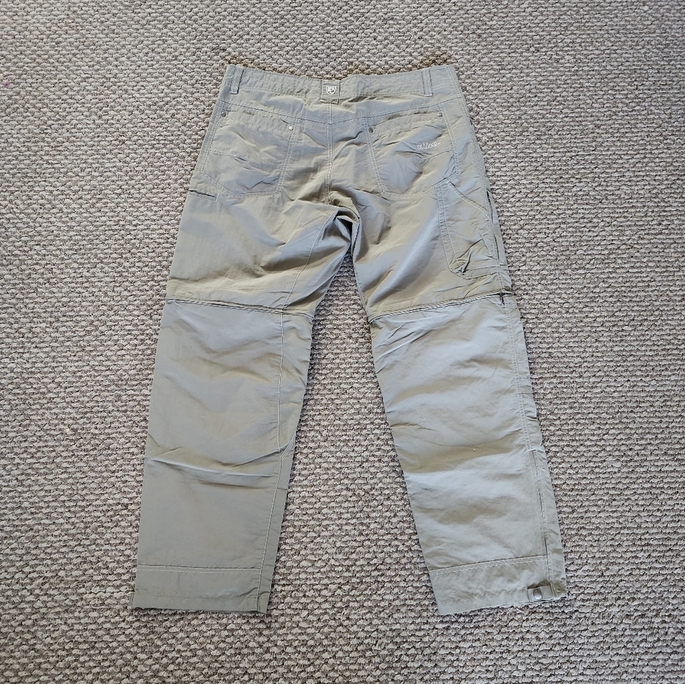 Kuhl Liberator Convertible Pants Beige Mens Size 38 - Picture 3 of 7